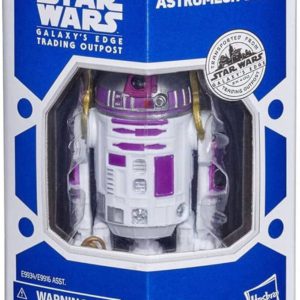 astromech droid morado con blanco