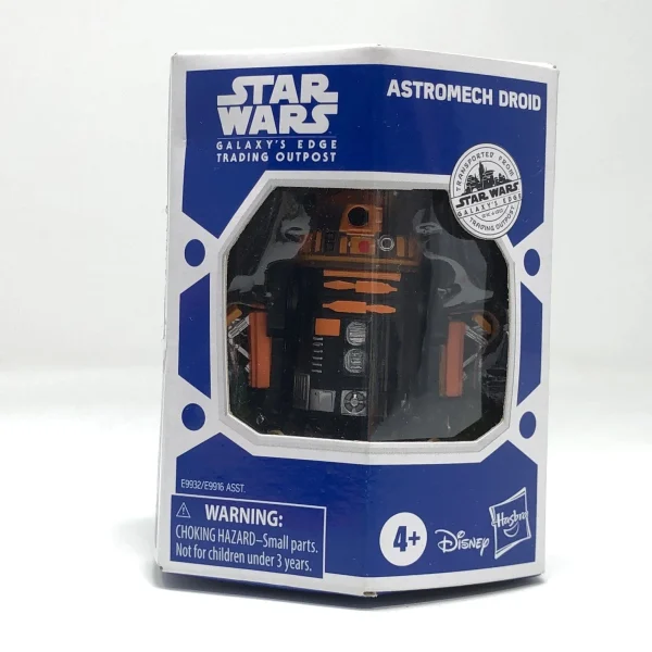 astromerch droid negro con naranja