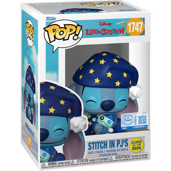 funko stitch en pijama