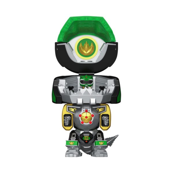 funko bitty pop dragonzord con green ranger