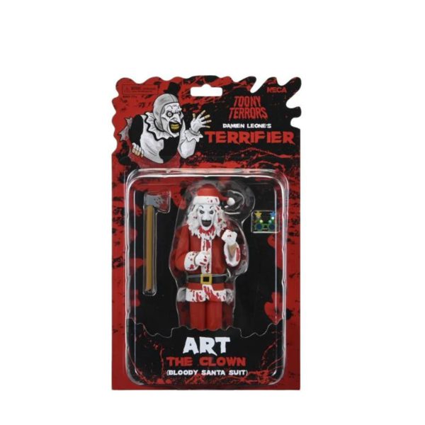toony terror art clown santa suit