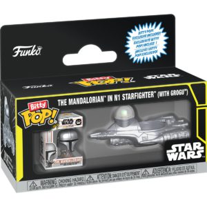 bitty pop mandalorian con grogu