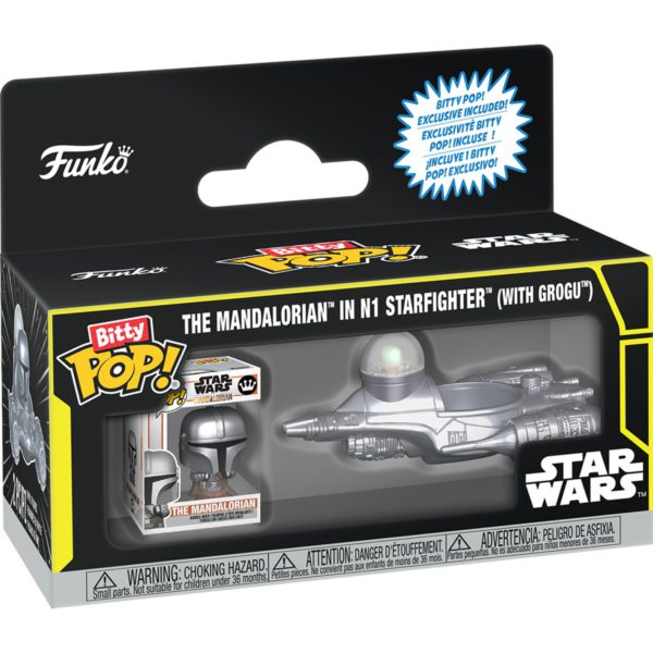 bitty pop mandalorian con grogu